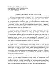 El FILIBUSTERISMO - Reaction Paper.pdf