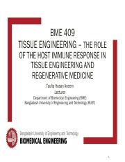 Lecture 5 The Role of the Host Immune Response in Tissue Engineering and Regenerative medicine.pdf