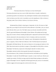 GINS 1000 Research Essay (Iranian Revolution).docx