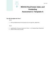 RES422 Assesssment 2 - Template A v1.docx