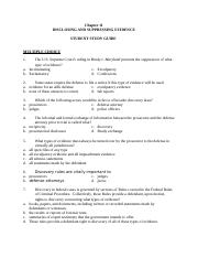 CH 11 Student Study Guide