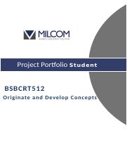 BSBCRT512 Project Portfolio.docx
