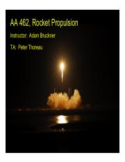AA 462 - Lecture #1 - Rocket Fundamentals.pptx.pdf