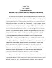 Proposal for Family, Community, and School Collaboration and Involvement (1).docx