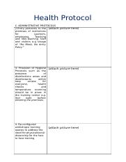 Health Protocol.docx