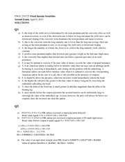 Midterm 2 Solutions Spring 2013