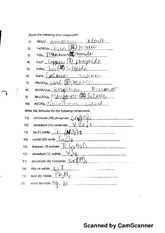 worksheet names of ionic compounds - Scanned by CamScanner Scanned by