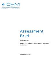 AVDIP207 Assessment Brief 2021.docx