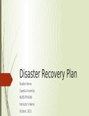 4060-3 Disaster Recovery Plan.pptx