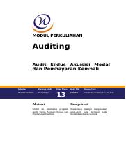 Modul 14. Audit Siklus Akuisisi Modal dan Pembayaran Kembali.docx