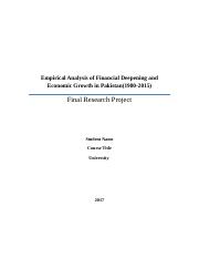 Final Thesis - Economic Growth and    Financial Deepening (1).docx