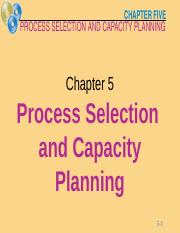 Process Selection & Capacity Planning.ppt