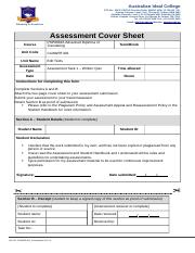 CUAWRT401 _ Assessment Task 01_V2.0.docx