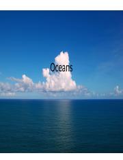 Lecture02- Oceans