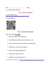 Leon Ashford - 09 - Aztec Empire Webquest Student Version (1).docx