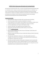Task 3 assessment for nursing students.docx