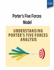 porters 5 force model.ppt