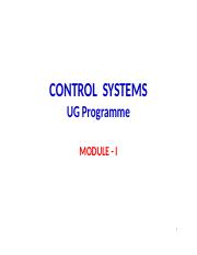 Control Systems_Module 1.pdf