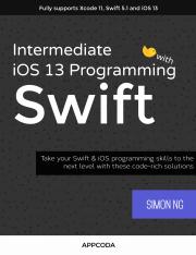 AppCoda - Intermediate iOS 13 Programming with Swift.pdf
