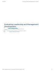 Evaluating Leadership and Management Development.pdf