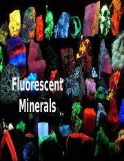 Fluorescent Minerals.pptx