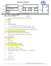 Pre-Calculus T1test1V1 Answer key.docx