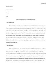 Analysis of a short Story.docx