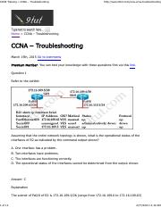 CCNA Training -+ CCNA GÇô Troubleshooting.pdf
