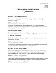 Civil Rights and Liberties.docx
