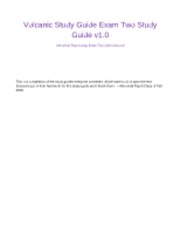 VOLCANIC STUDY GUIDE EX2 v1.0