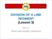 math14_lesson 3_DIVISION OF A LINE SEGMENT