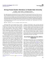 Driving Female Student Attendance at Sizable State University .pdf