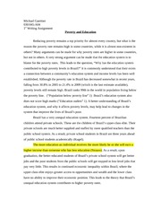 Education and Poverty Paper