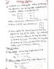 mahesh matrix algebra maths notes.pdf