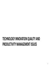 SESSION Five Technology Innovation quality and productivity Management.pdf