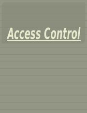 Access Control