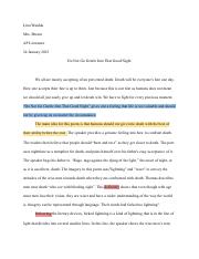 Do Not Go Gentle Into That Good Night Essay.pdf