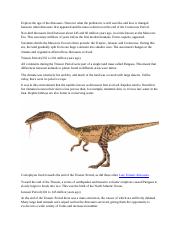 Explore the age of the dinosaurs.docx
