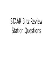 STAAR Blitz Review Station Questions.pptx