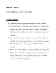 ACC Ethics Challenge