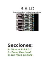 RAID DISCOS.docx