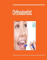 Orthodontist  .pdf