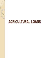 CLM 8 Agricultural loan.pdf