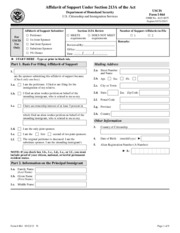 i 864 affidavit of support under section 213a of the act form i 864 example