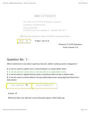 C2150-810 - IBM Real Exam Questions - 100% Free | Exam-Labs.pdf