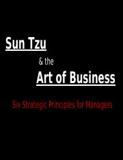 Sun Tzu and Six Strategic Principles for Managers.pptx