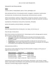 STUDY GUIDE PROKARYOTES - BACTERIA  ARCHAEA.pdf
