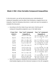 123992371-MAT222-MAT-222-Week-2-DQ-1-One-Variable-Compound-Inequalities