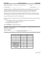 STAT 2300 Test 1 VA - S18 - Grading Guidelines (1).pdf - STAT 2300 