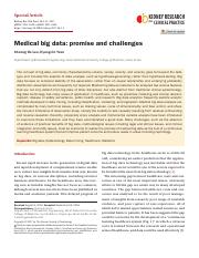 Medical big data- promise and challenges Y2017 C1-hl.pdf